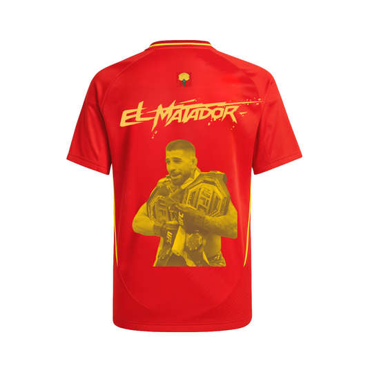 Camiseta de Ilia El Matador Topuria x España Edición Doble Campeón