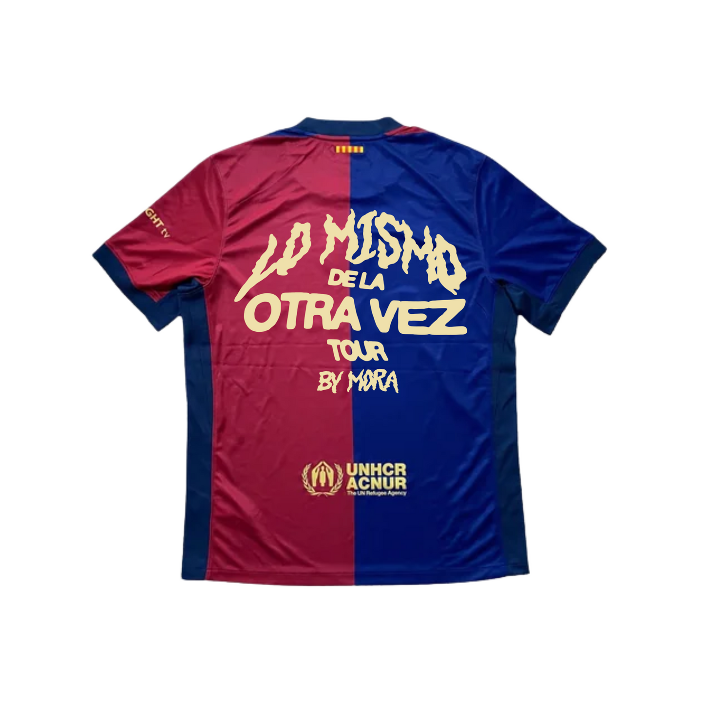 Camiseta de Mora Lo Mismo de Siempre Tour x Barcelona